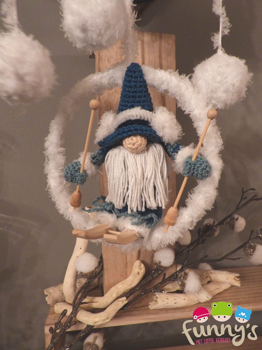 Haakpakket Funny Gnoomy Winter 15 cm